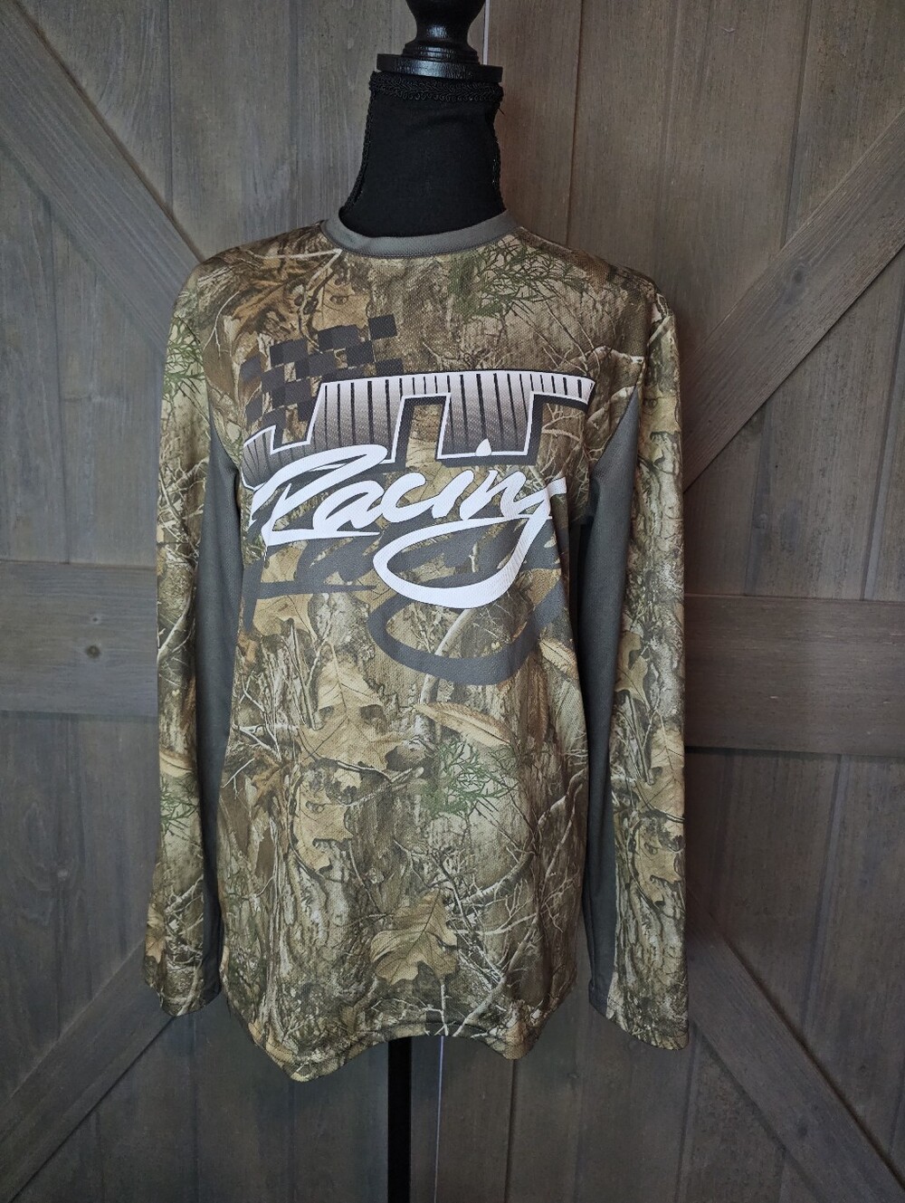 JT Racing Honda Racing Camo Long Sleeve Jersey Shirt Size Small Official License